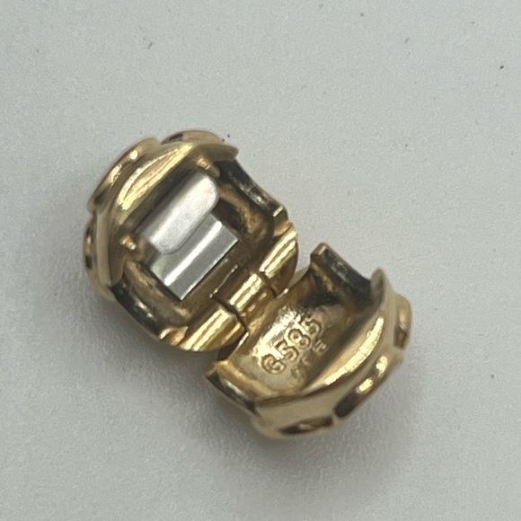 Reserved PANDORA 14K Gold Cherry Blossom Clip Charm - Picture 5 of 6